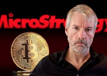 MicroStrategy holdea 129.699 bitcoins en sus monederos, para un valor aproximado de USD 1.988 mil millones. Composición por CriptoNoticias. Fuente: Twitter / JorgeEduardo / stock.adobe.com.