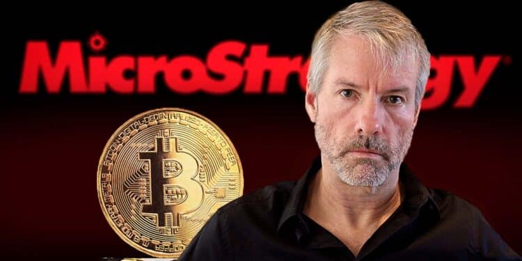 MicroStrategy holdea 129.699 bitcoins en sus monederos, para un valor aproximado de USD 1.988 mil millones. Composición por CriptoNoticias. Fuente: Twitter / JorgeEduardo / stock.adobe.com.
