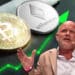 Novogratz, con BTC y ETH y gráfico verde.