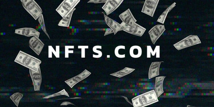 Una compañía en el anonimato adquirió el dominio NFTs.com, la más cara para el sector de las criptomonedas hasta los momentos. Composición por CriptoNoticias. Fuente: nft.com / VFX GUY / stock.adobe.com.
