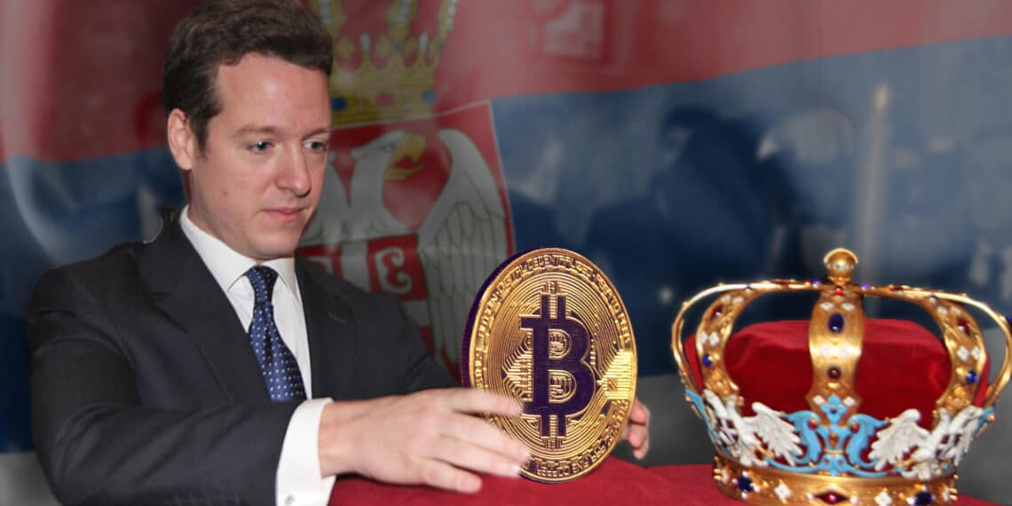 “Bitcoin es libertad y es lo que quiero para todo el mundo”, dijo el Príncipe de Serbia