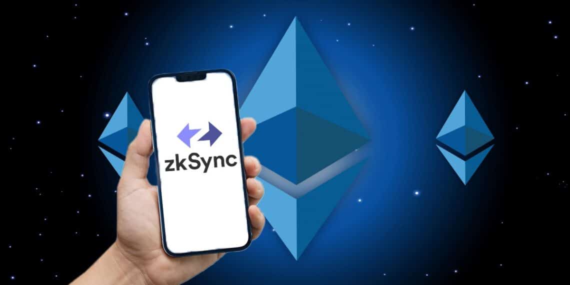 zkSync permite ejecutar transacciones de un modo más económico que en la red principal de Ethereum. Composición por CriptoNoticias. Fuente: docs.zksync.io / Jess rodriguez ; akif / stock.adobe.com.