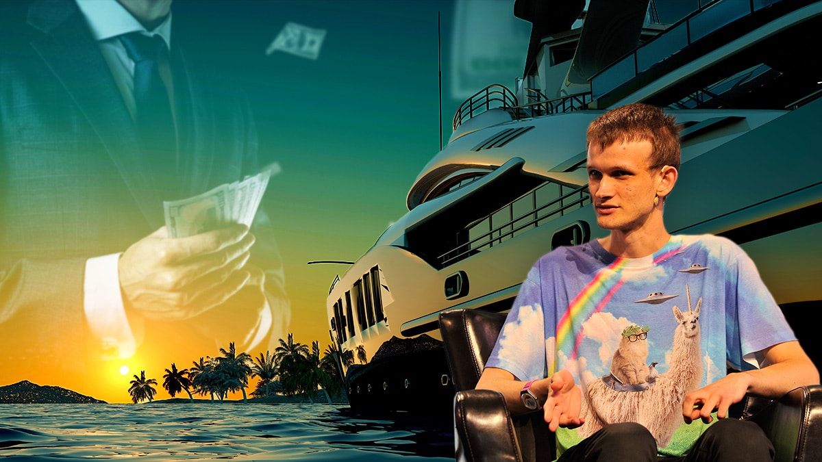 Vitalik Buterin scolds millionaires for their vanities Vitalik Buterin scolds millionaires for their vanities