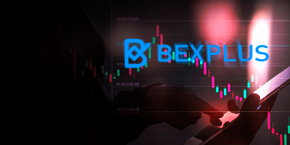 Trader y logo de Bexplus.