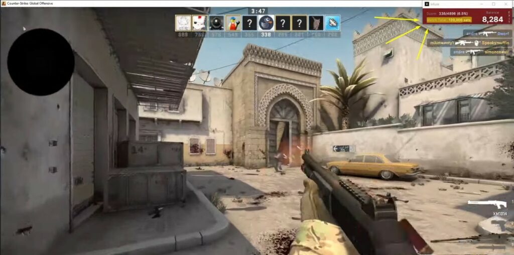 Ganar bitcoin jugando Counter Strike