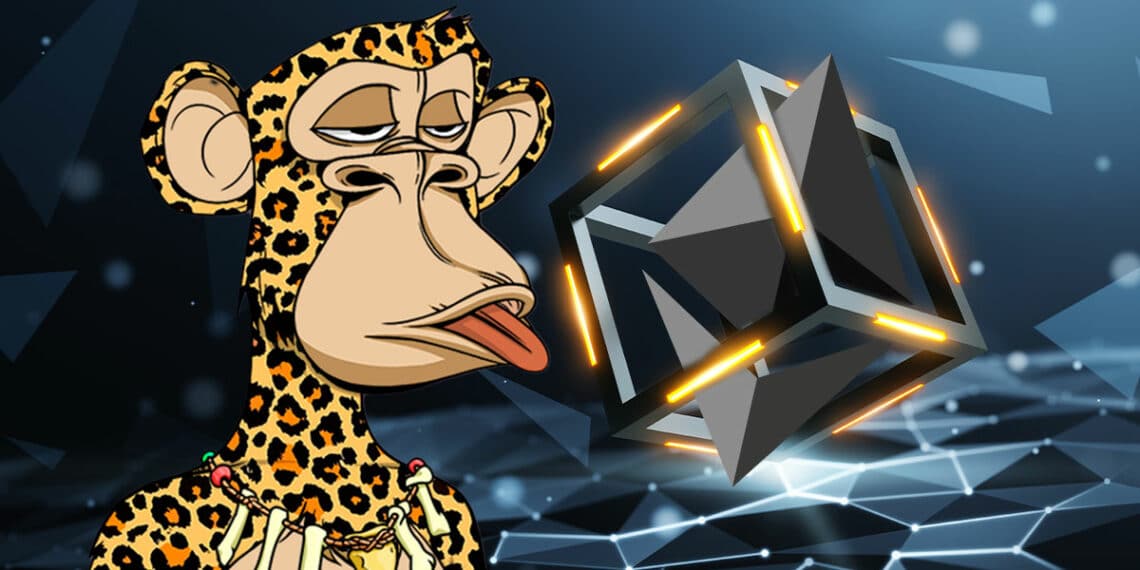 Bored Ape junto a Ethereum