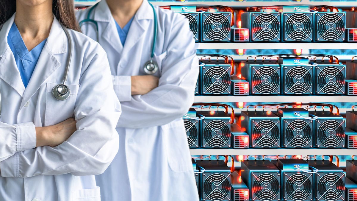 Hospital y granja de minería de Bitcoin a la vez: curando males de salud y de finanzas