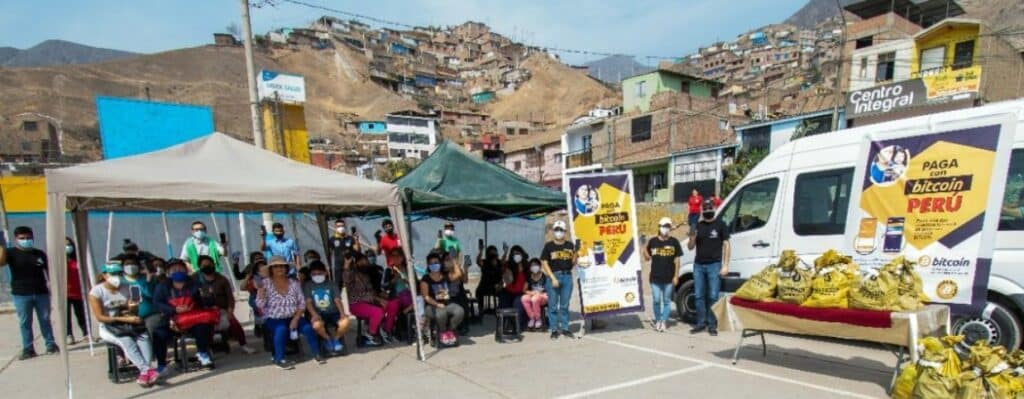 Ciudadela de Perú que acepta Bitcoin