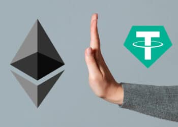 Ethereum junto Tether.