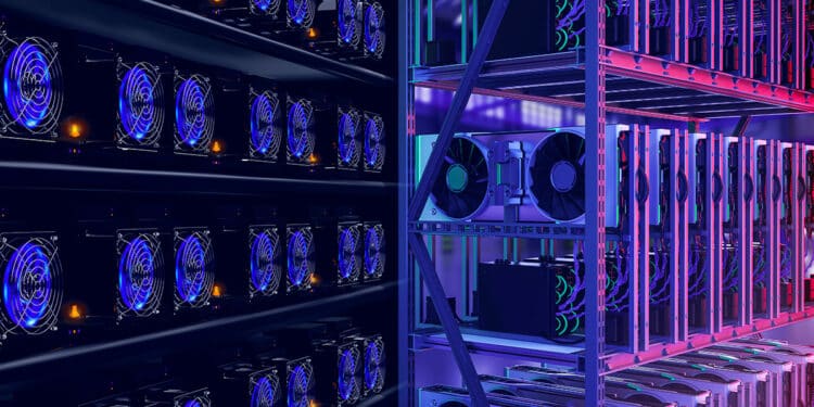 Mineros de bitcoin y ethereum.