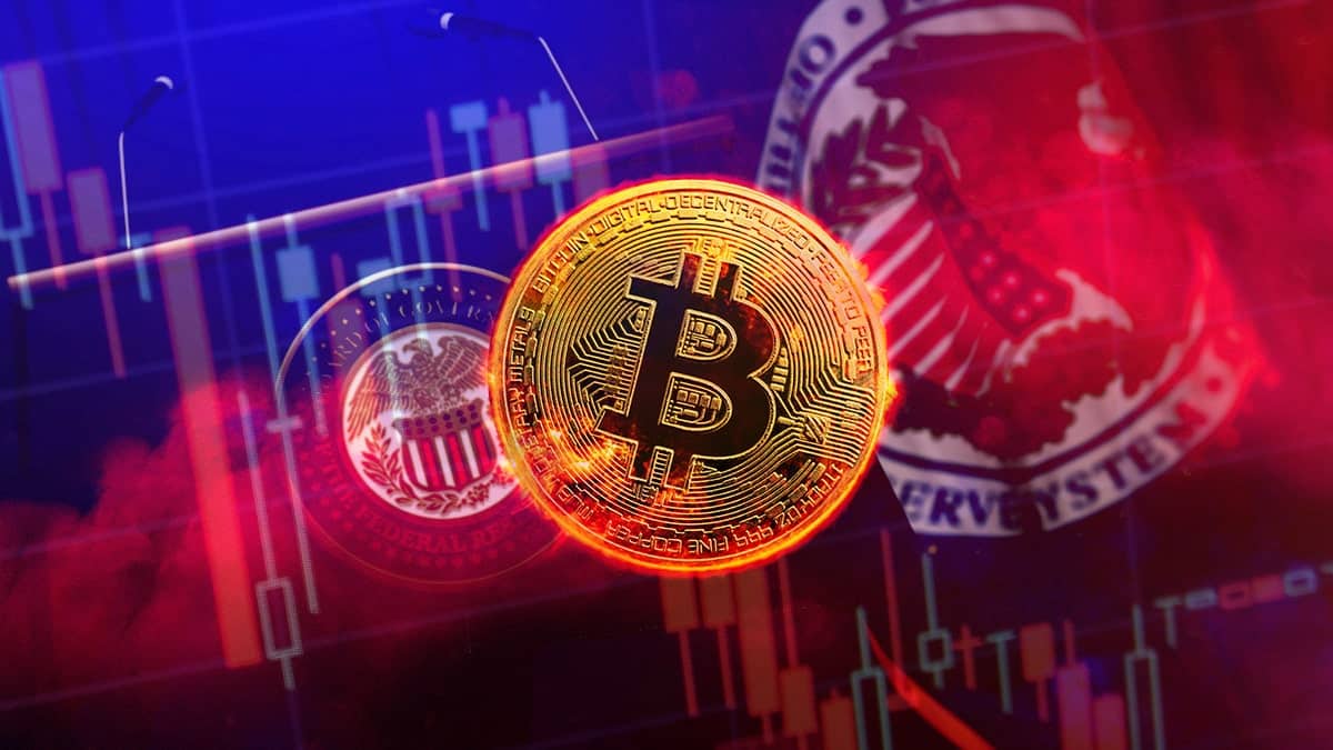 Bitcoin retrocedió 7% tras anuncio de la Fed de subida de las tasas de interés