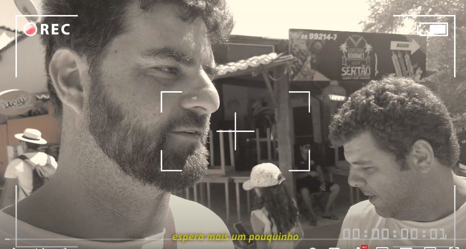 Jericoacoara Vinicius y Fernando, fundador del proyecto Bitcoin Beach de Brasil.