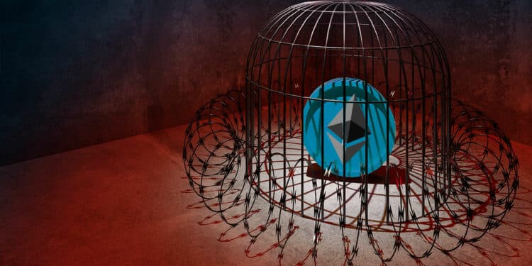 Token de ethereum enjaulado