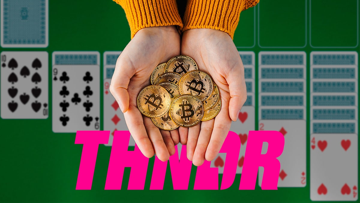 Jugar al solitario y ganar bitcoin será posible con esta app