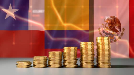 Inflación no vista en décadas afecta a Colombia, Chile y México