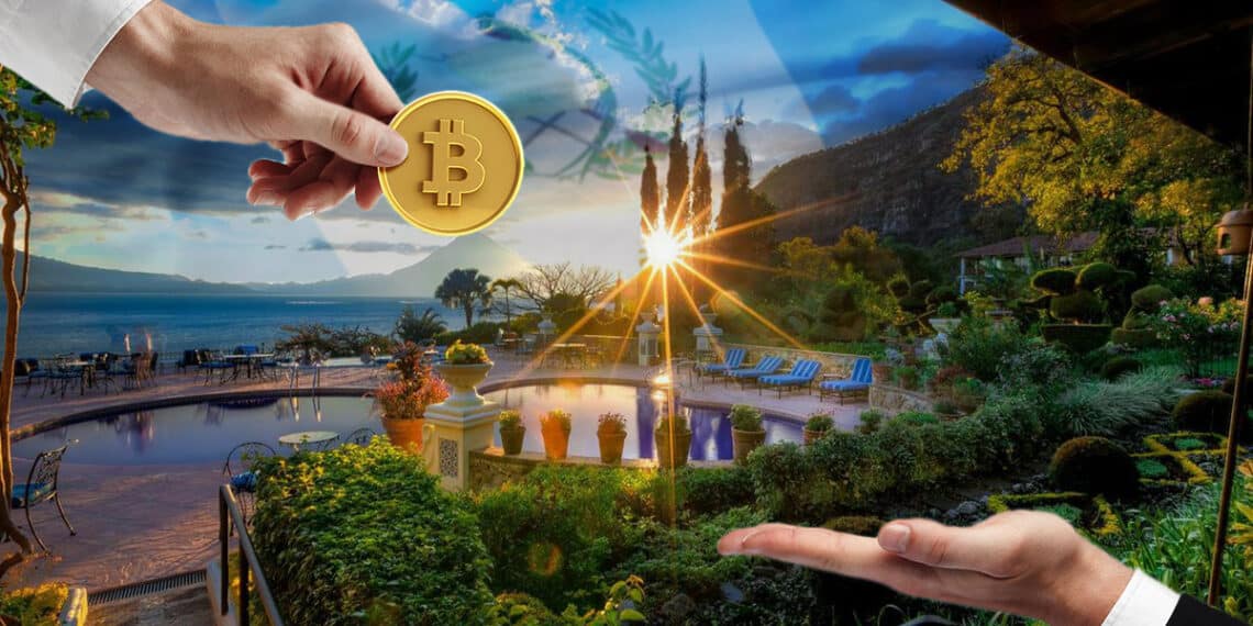 Bitcoiners ya pueden disfrutar de la vista y hospedaje en el lago Atitlan, Guatemala