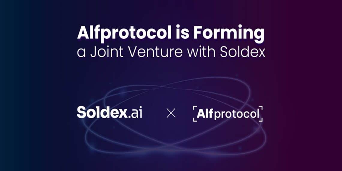 Pancarta promocional de la fusión de AlfProtocol y Soldex