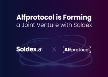 Pancarta promocional de la fusión de AlfProtocol y Soldex