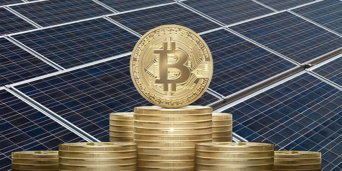 Solar Panel Btc Granja de minería de Bitcoin con energía solar atrae a inversionistas