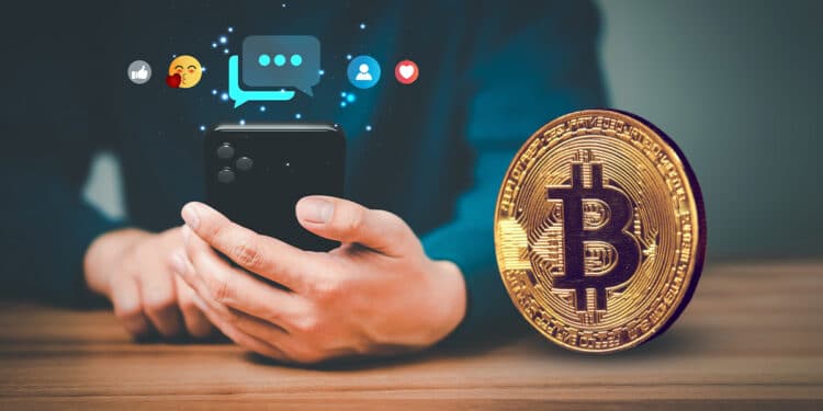 Bitcoin fue una de los activos digitales sobre el que hay más interés en redes sociales. Composición por CriptoNoticias. Fuente: fox17 / stock.adobe.com ; ParinPIX / stock.adobe.com.