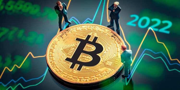 Inversionistas analizando Bitcoin.