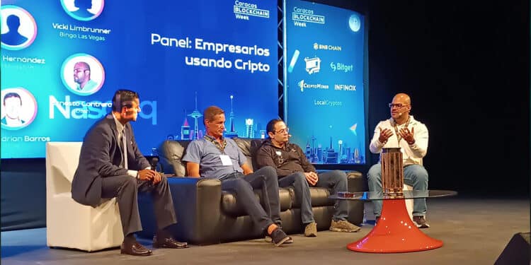 La conferencia Caracas Blockchain Week.