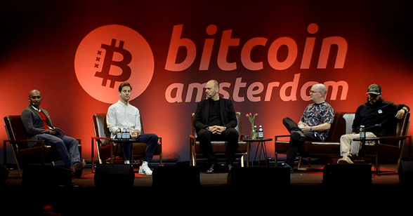 Bitcoin Amsterdam, Stephan Livera, Patrick Hansen, Kevin Murcko, Sjors Provoost y Matt Odell