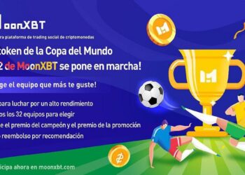 Pancarta promocional del evento de MoonXBT