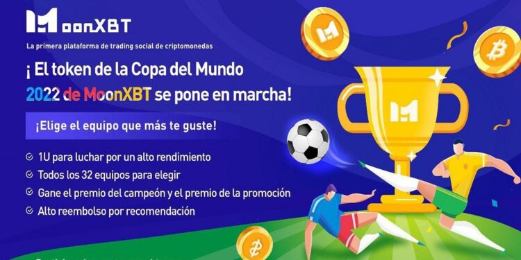 Pancarta promocional del evento de MoonXBT
