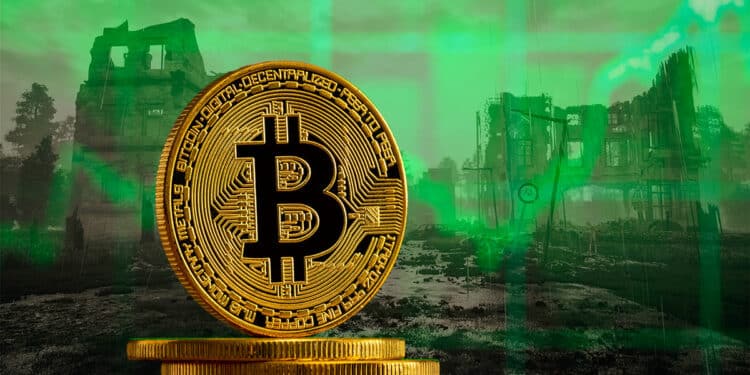 Mundo destruído y BTC verde