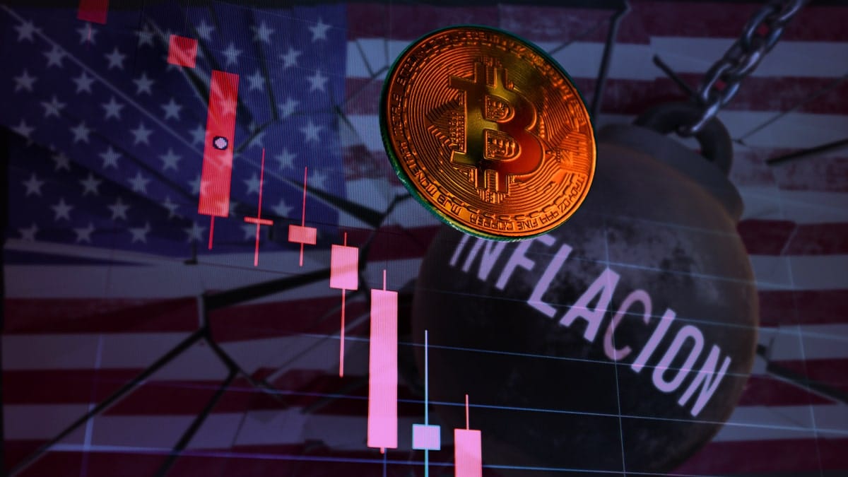 Inflación de Estados Unidos decepciona y bitcoin reacciona a la baja