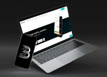 Exchange Bitmart en laptop y celular