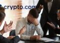 Persona representa a crypto.com y su equipo le reclama