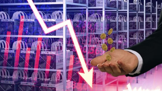 Ingreso de los mineros de Bitcoin cae a mínimos no vistos desde noviembre del 2020