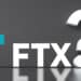 Logo de FTX junto a signo de interrogación.