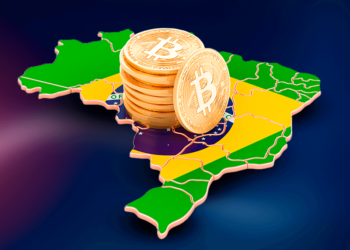 Bitcoin sobre Brasil.