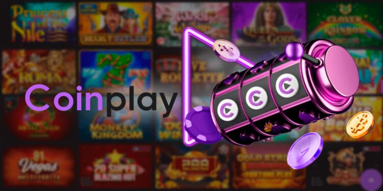 Logo de Coinplay junto a casino.