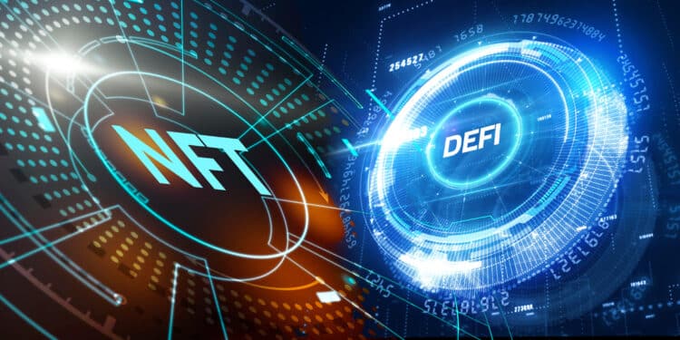 NFT y DeFi en la misma imagen