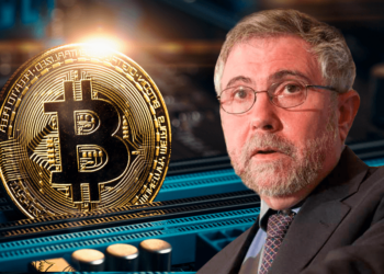 Paul Krugman junto con bitcoin.