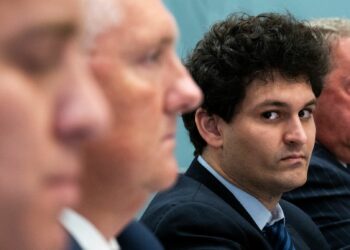 Sam Bankman-Fried en el Congreso.