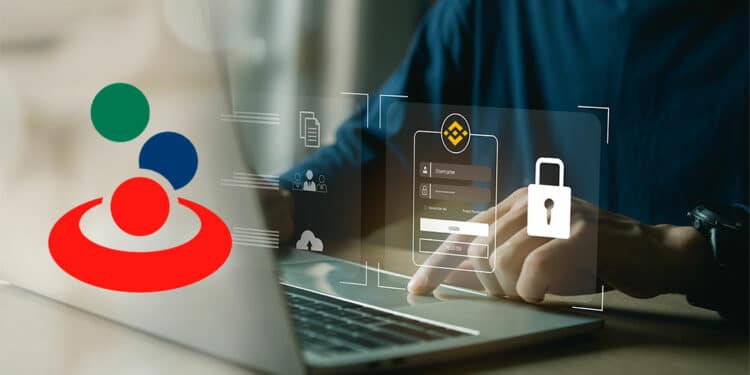 Datos de binance y logo de banesco