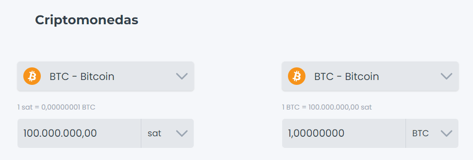 Cada bitcoin puede dividirse en 100 millones de sats.