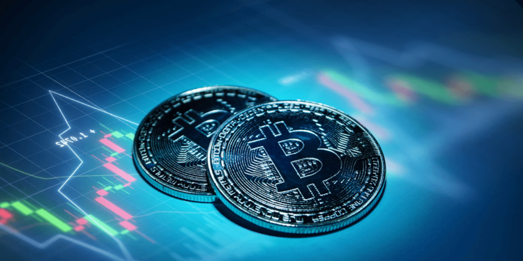 Bitcoin con gráficos.