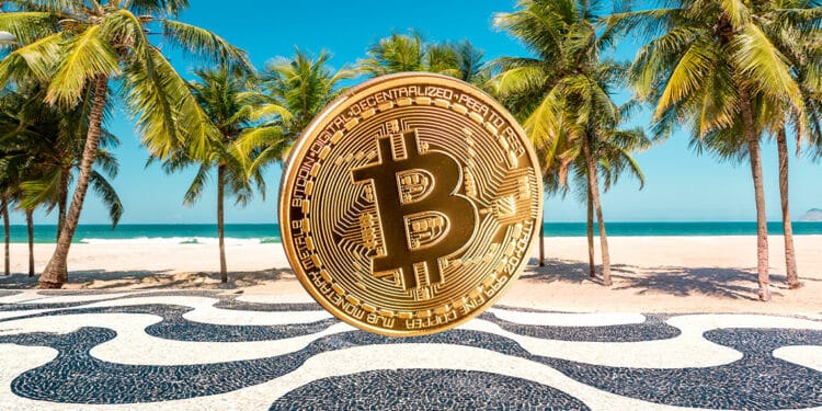 Playa de Brasil con BTC