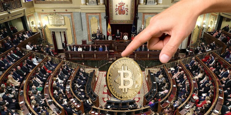 Diputados españoles con BTC