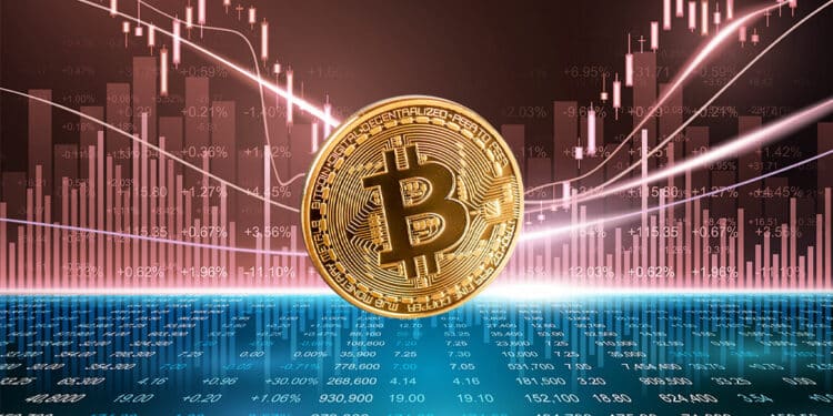 btc con fondo de mercado en rojo