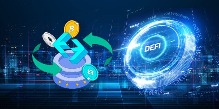 Logo de Megaswap y defi