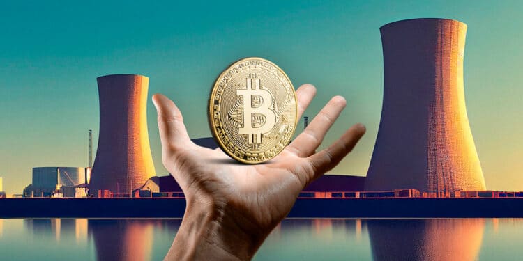 Bitcoin en una planta nuclear.