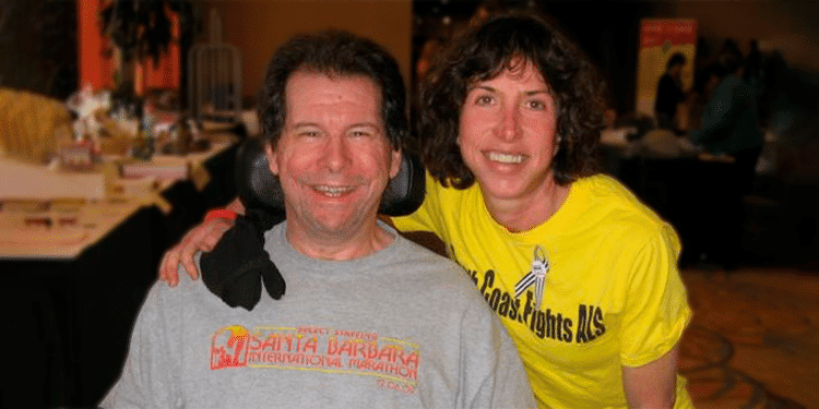 Hal Finney junto a su esposa.