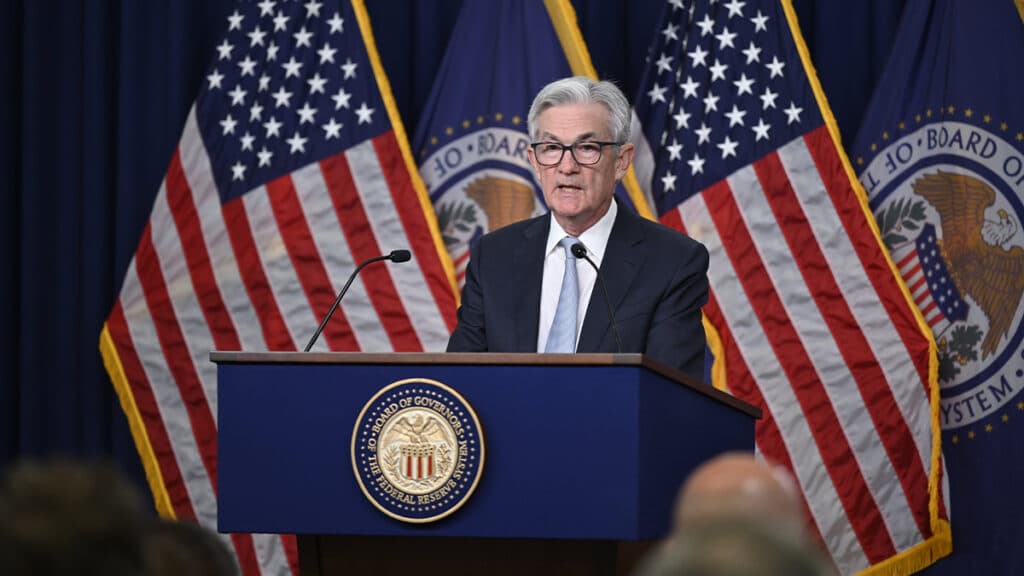 Jerome Powell en discurso en representación de la Reserva Federal de los Estados Unidos